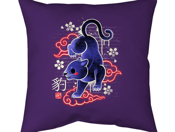 Japanese Panther Street Art