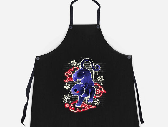 Japanese Panther Street Art