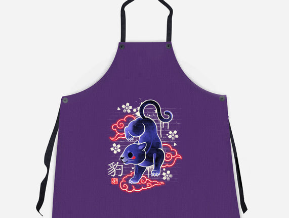 Japanese Panther Street Art