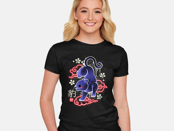 Japanese Panther Street Art