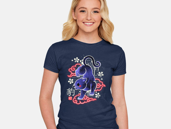 Japanese Panther Street Art