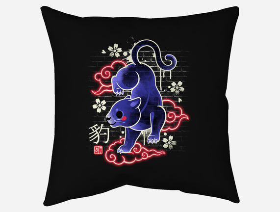 Japanese Panther Street Art