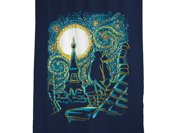 Starry Paris Cats