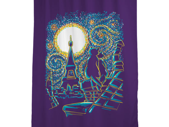 Starry Paris Cats