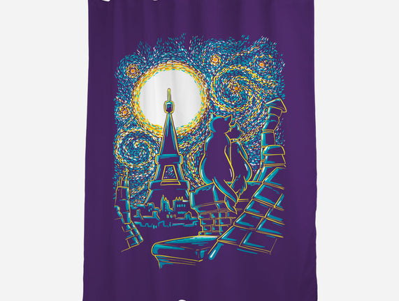 Starry Paris Cats