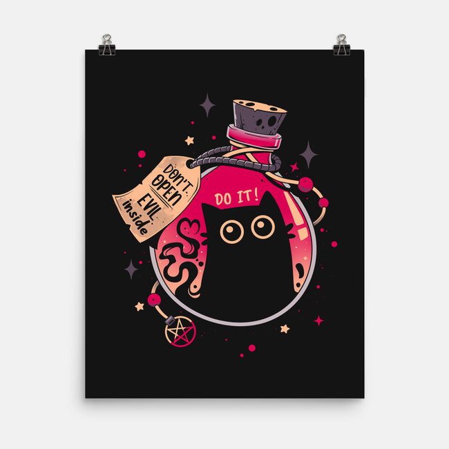 Bottled Menace-none matte poster-Snouleaf