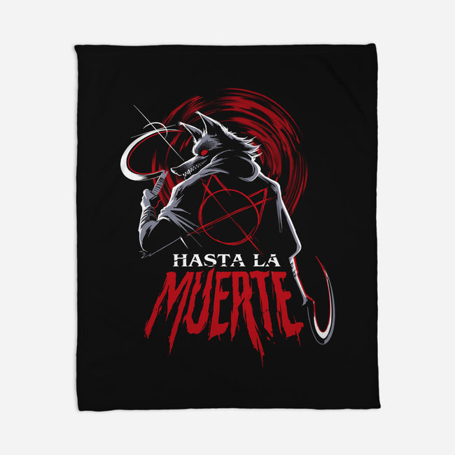Hasta La Muerte-none fleece blanket-Gazo1a