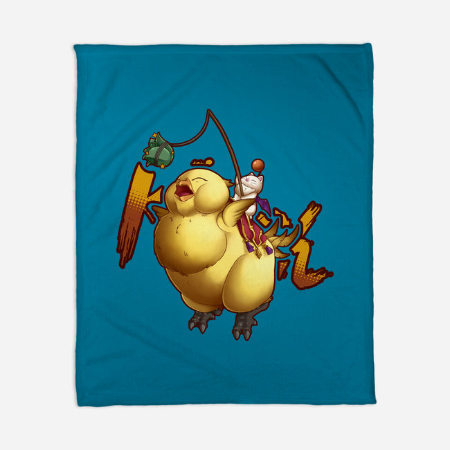 Remember To Feed Him-none fleece blanket-Sarya