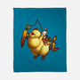 Remember To Feed Him-none fleece blanket-Sarya
