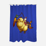 Remember To Feed Him-none polyester shower curtain-Sarya