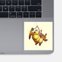 Remember To Feed Him-none glossy sticker-Sarya