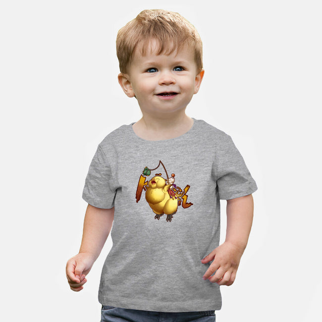 Remember To Feed Him-baby basic tee-Sarya