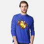 Remember To Feed Him-mens long sleeved tee-Sarya