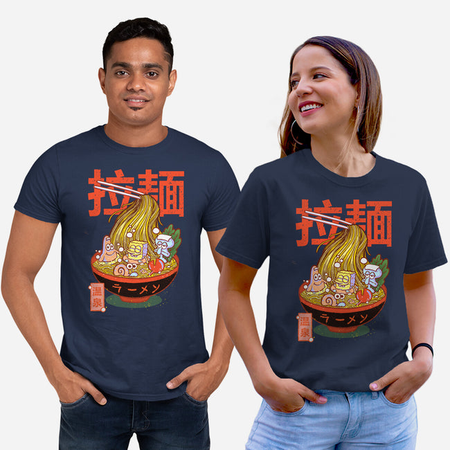 Krusty Onsen Ramen-unisex basic tee-Ionfox