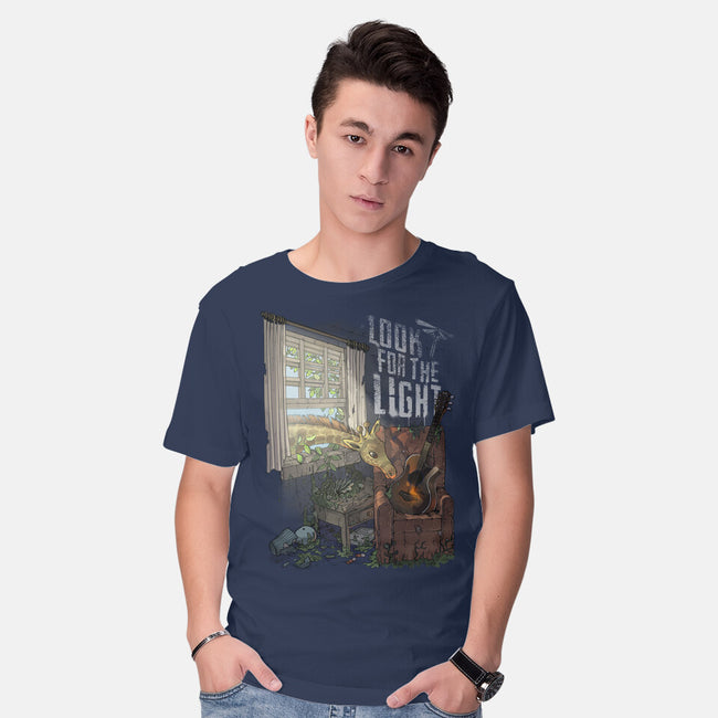 Always Look For The Light-mens basic tee-MoisEscudero