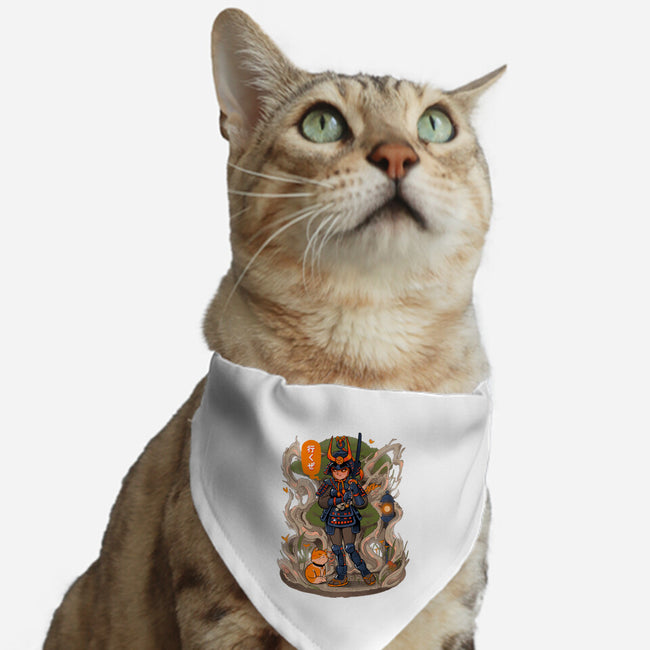 Samurai Bonsai-cat adjustable pet collar-Bruno Mota