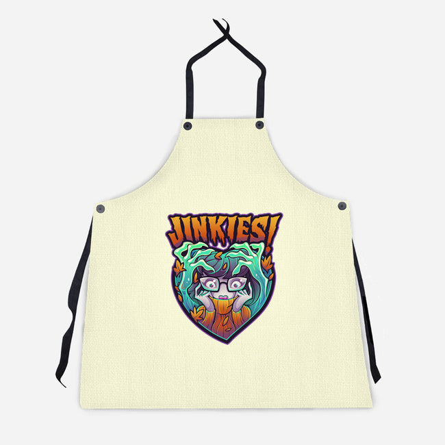 Jinkies!-unisex kitchen apron-Jehsee