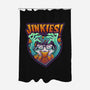 Jinkies!-none polyester shower curtain-Jehsee