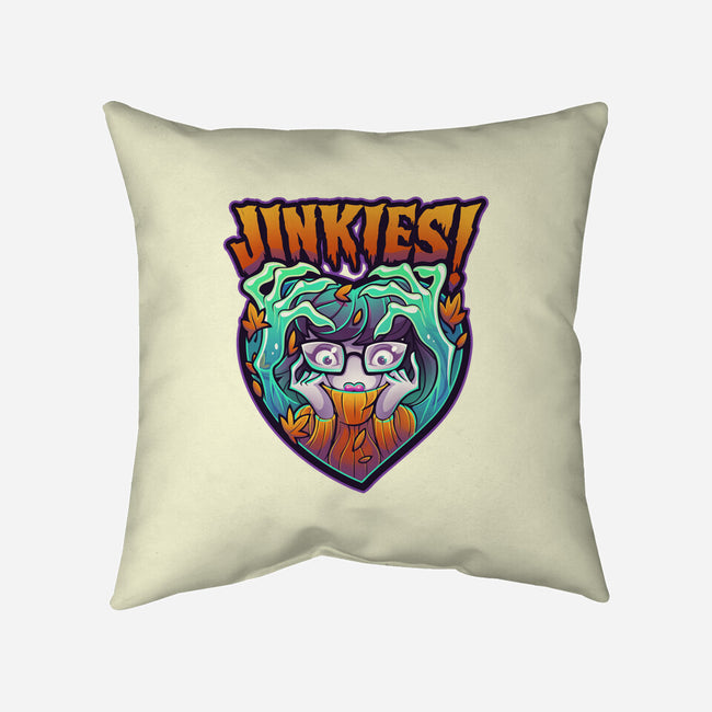 Jinkies!-none removable cover throw pillow-Jehsee
