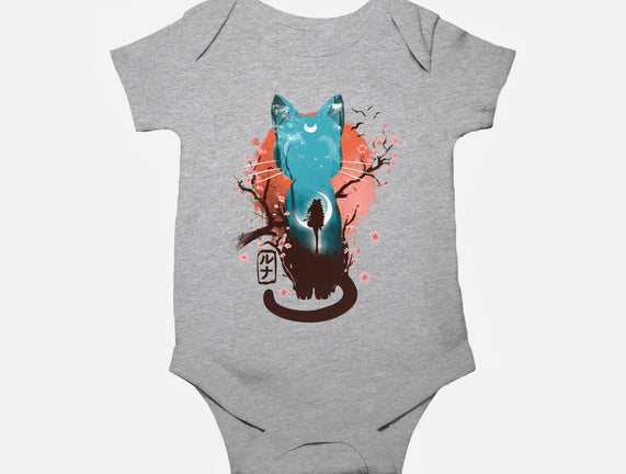 Japanese Moon Cat