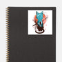 Japanese Moon Cat-none glossy sticker-IKILO