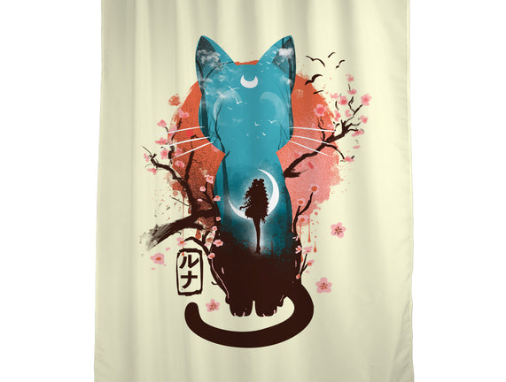 Japanese Moon Cat