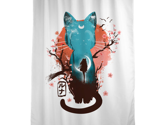 Japanese Moon Cat