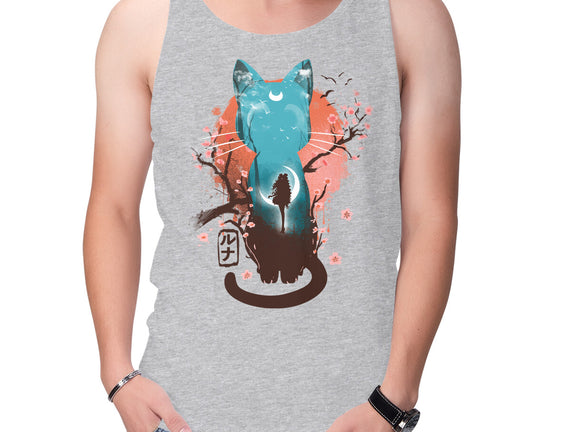 Japanese Moon Cat