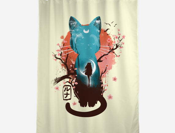 Japanese Moon Cat