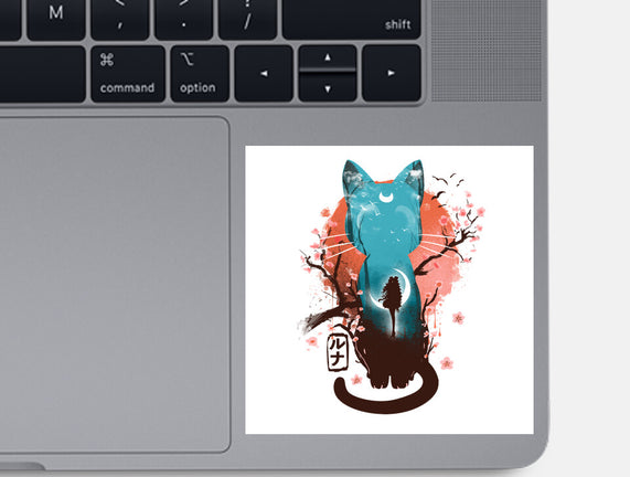 Japanese Moon Cat