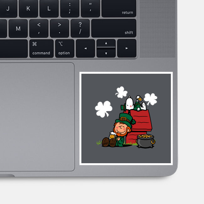 Irish Nuts-none glossy sticker-Boggs Nicolas