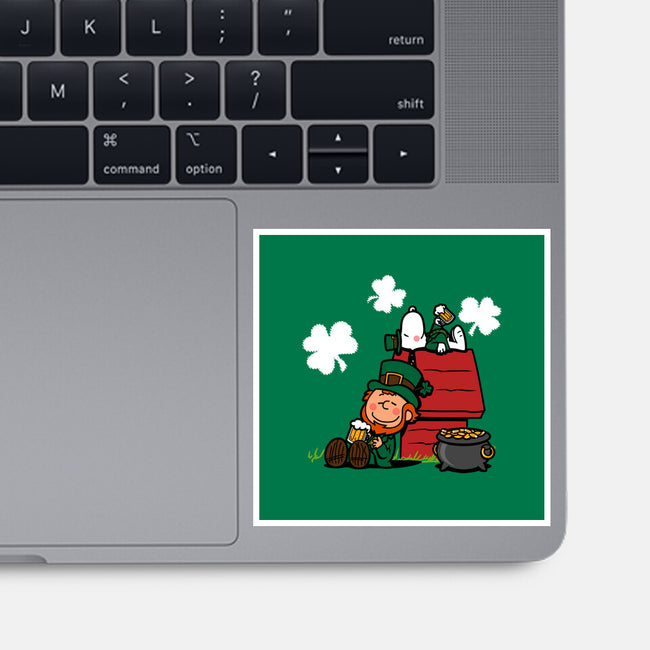 Irish Nuts-none glossy sticker-Boggs Nicolas