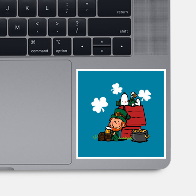 Irish Nuts-none glossy sticker-Boggs Nicolas