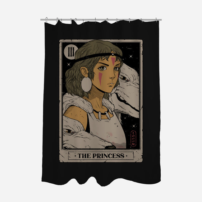 The Princess-none polyester shower curtain-Hafaell