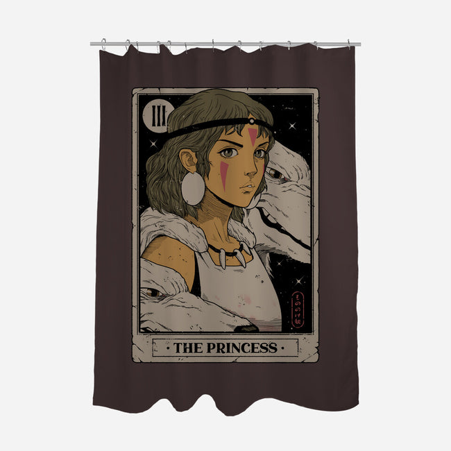 The Princess-none polyester shower curtain-Hafaell