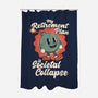 Societal Collapse-none polyester shower curtain-RoboMega