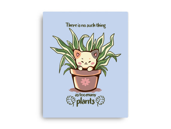 No Such Thing As Too Many Plants