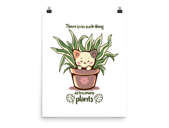 No Such Thing As Too Many Plants