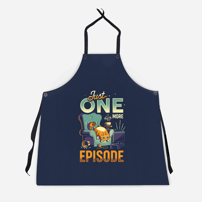 Chonky TV Addict-unisex kitchen apron-Snouleaf