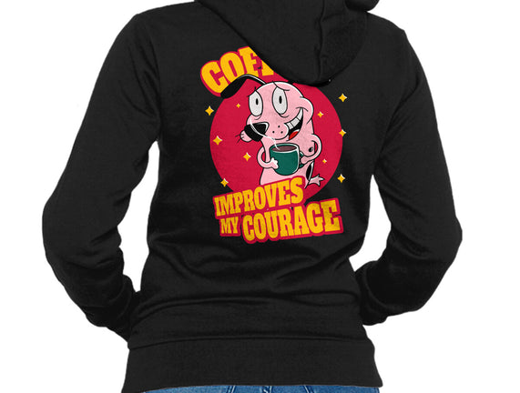 Coffee Improves My Courage
