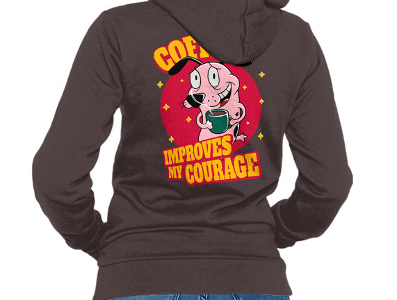 Coffee Improves My Courage