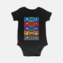 TMNT Eyes-baby basic onesie-danielmorris1993