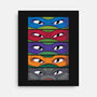 TMNT Eyes-none stretched canvas-danielmorris1993