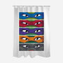 TMNT Eyes-none polyester shower curtain-danielmorris1993