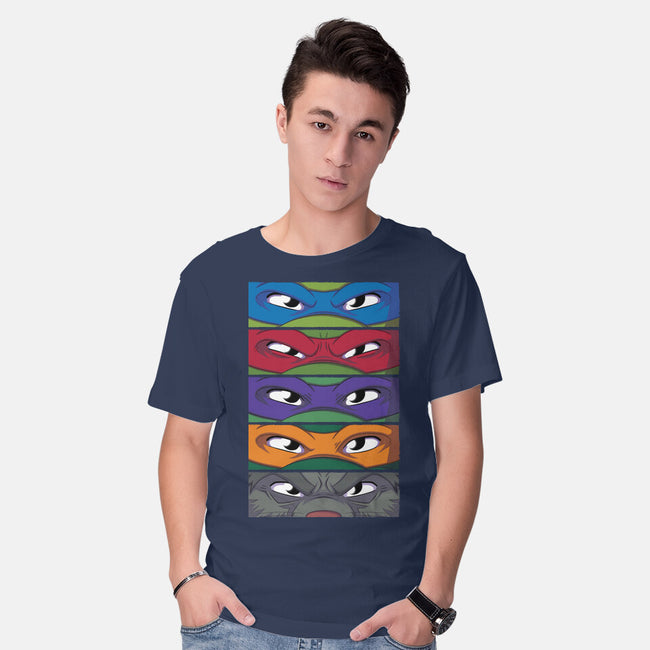 TMNT Eyes-mens basic tee-danielmorris1993