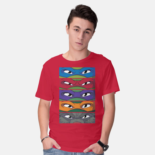 TMNT Eyes-mens basic tee-danielmorris1993