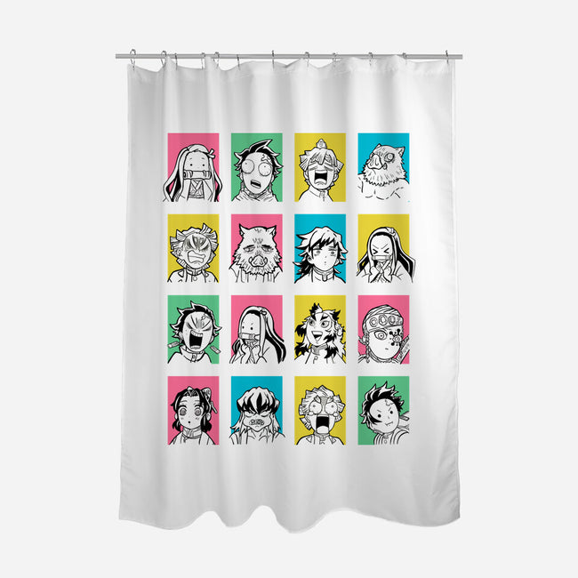 Slayer Corps-none polyester shower curtain-constantine2454