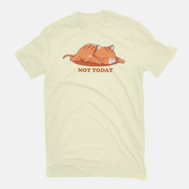 Not Happening Today-mens basic tee-fanfreak1