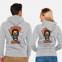 Good With Pencil-unisex zip-up sweatshirt-Boggs Nicolas