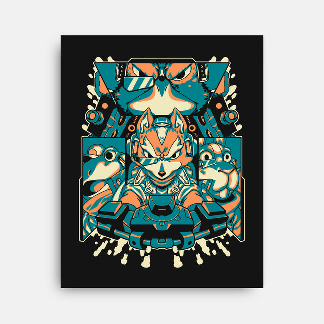 It's A Trap-none stretched canvas-1Wing